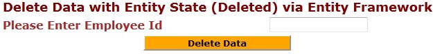 Delete data